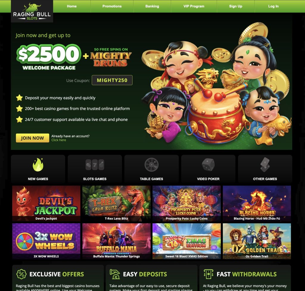 Raging Bull Slots New Games Casino App